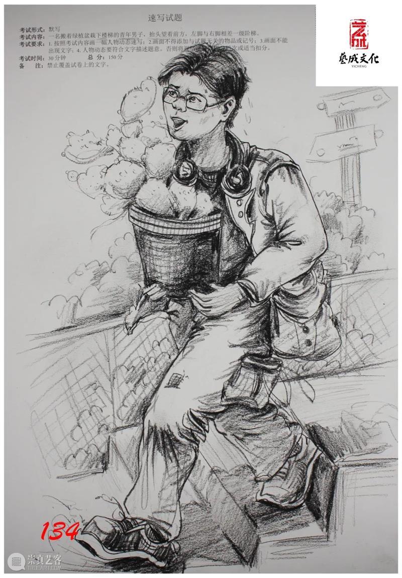 【江西省】2023届三模素描高分卷出炉！三科都太惊艳了，厉害 ！ 崇真艺客