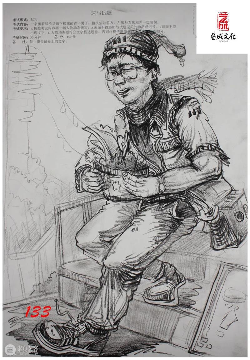 【江西省】2023届三模素描高分卷出炉！三科都太惊艳了，厉害 ！ 崇真艺客