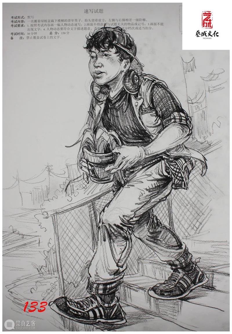 【江西省】2023届三模素描高分卷出炉！三科都太惊艳了，厉害 ！ 崇真艺客