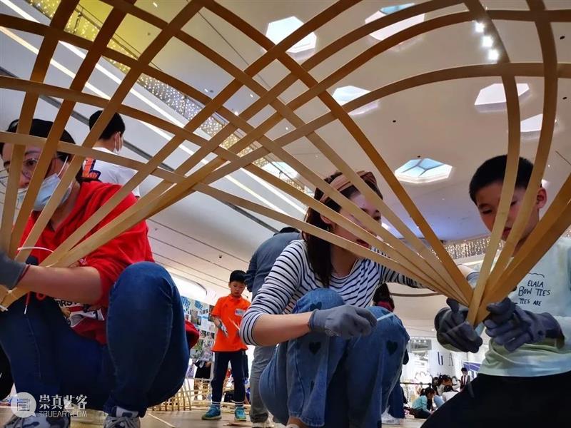 设计互联EDU X 童筑文化 ｜ “编织美学家”亲子搭建共创活动 崇真艺客