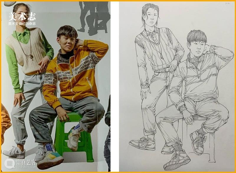 明天就联考啦！各科优秀作品送给你们洗眼睛！ 崇真艺客