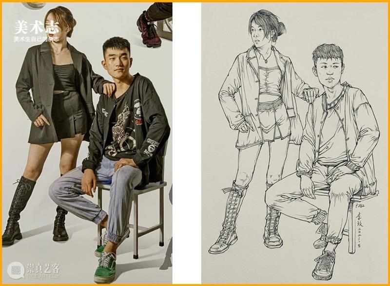 明天就联考啦！各科优秀作品送给你们洗眼睛！ 崇真艺客