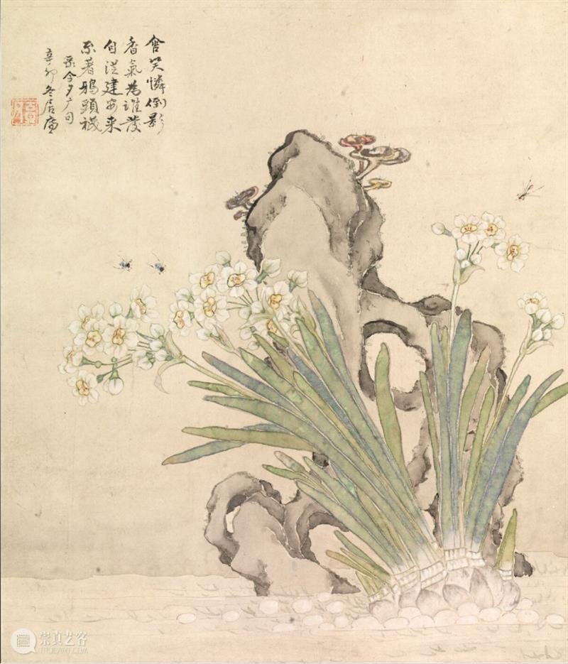 历代水仙画,清香四逸 崇真艺客