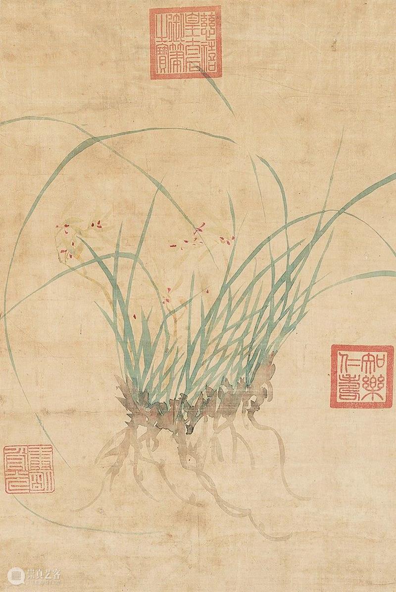 历代水仙画,清香四逸 崇真艺客