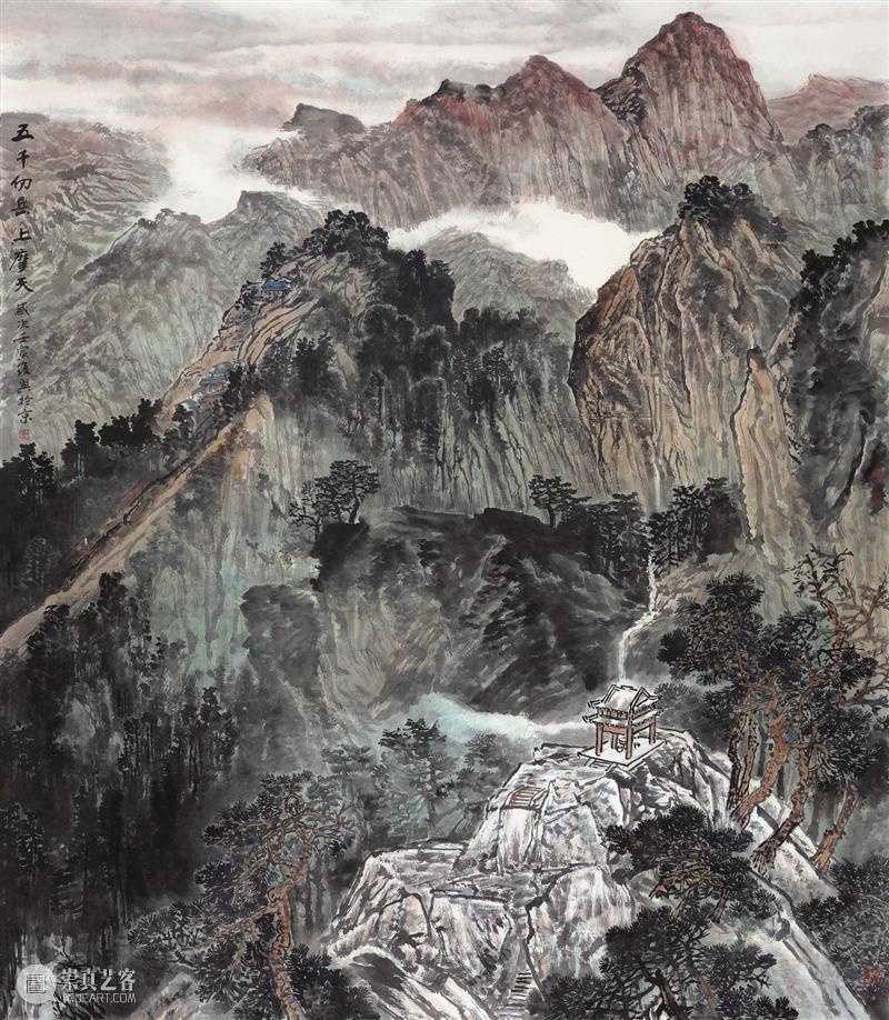 北京保利拍卖丨“搜尽奇峰打草稿——张复兴的山水画卷” 崇真艺客