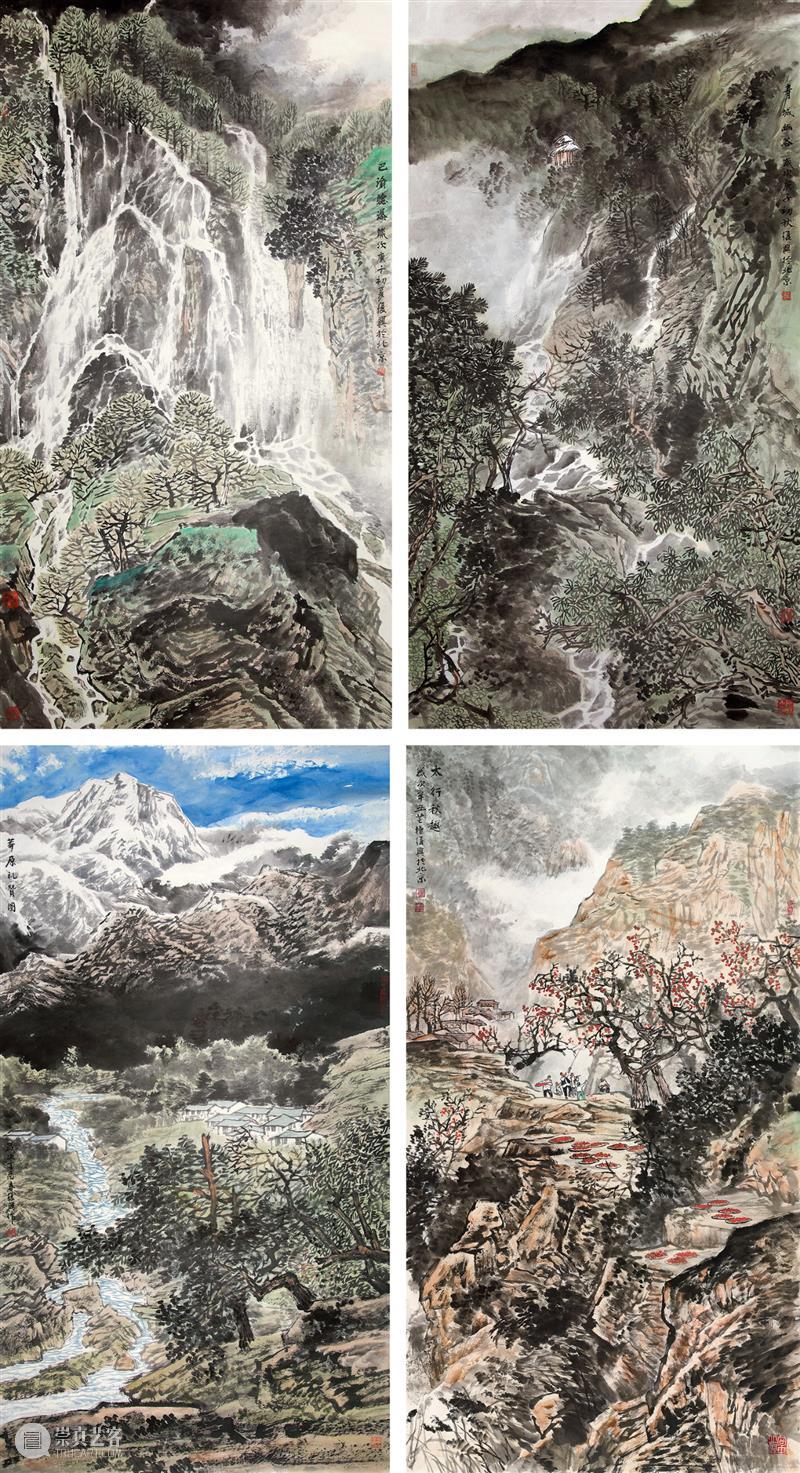 北京保利拍卖丨“搜尽奇峰打草稿——张复兴的山水画卷” 崇真艺客