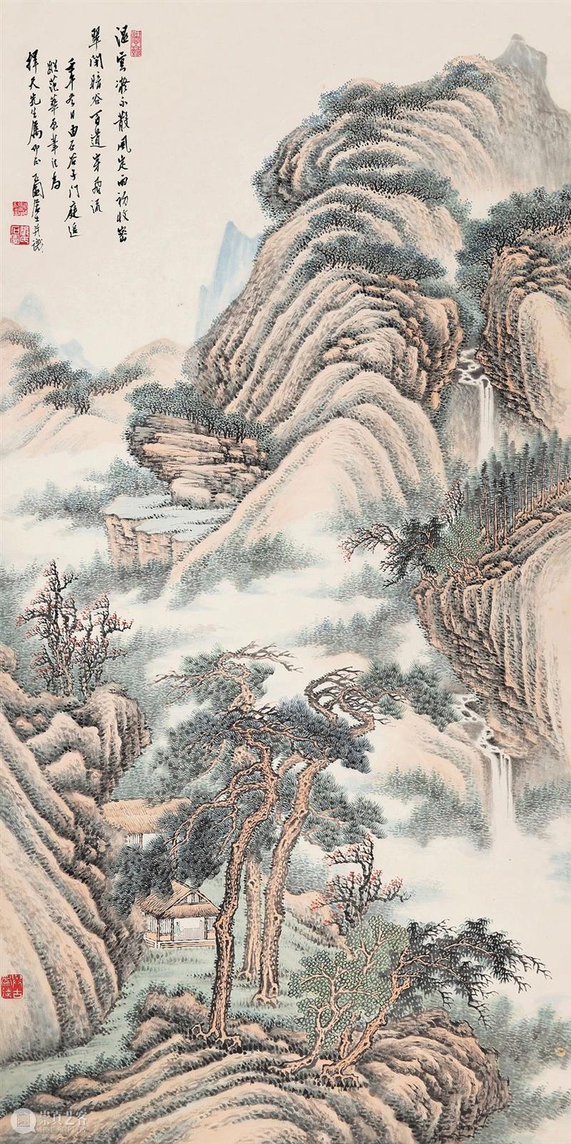 敬华2022秋拍丨传统山水画：何惧渺远，不畏艰难 崇真艺客