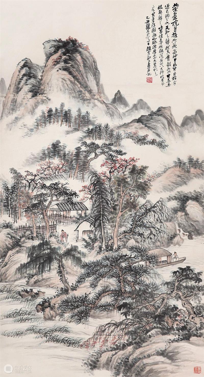 敬华2022秋拍丨传统山水画：何惧渺远，不畏艰难 崇真艺客