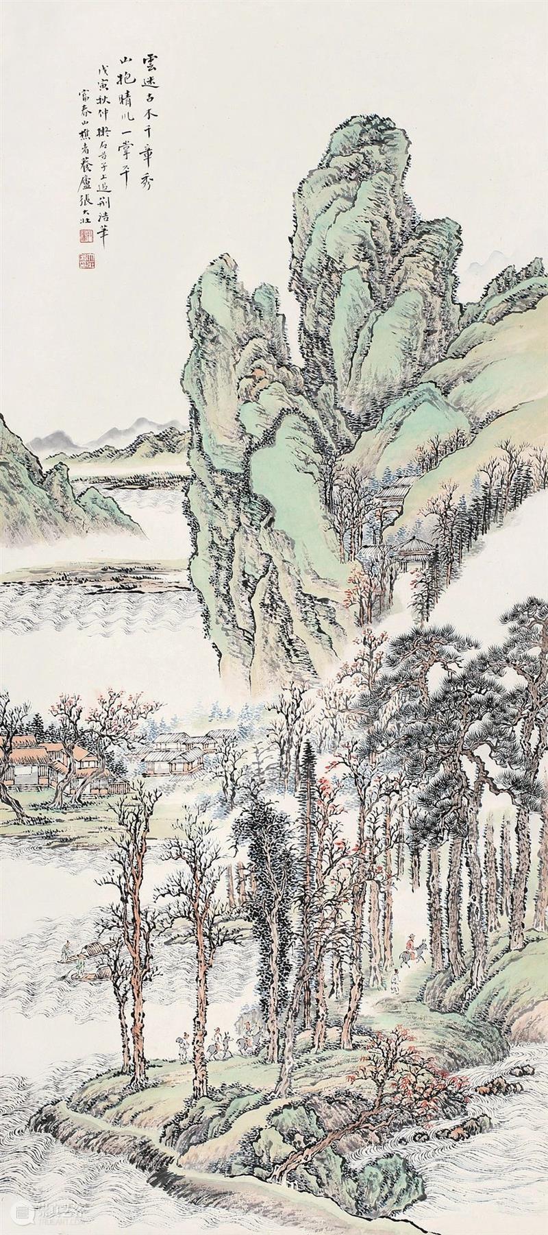 敬华2022秋拍丨传统山水画：何惧渺远，不畏艰难 崇真艺客