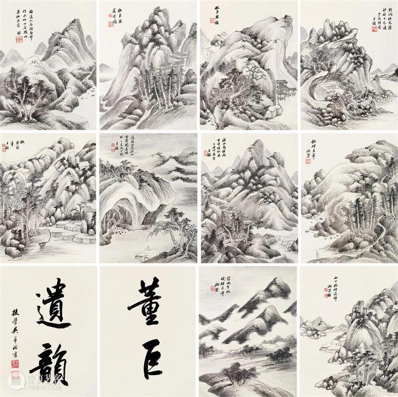 敬华2022秋拍丨传统山水画：何惧渺远，不畏艰难 崇真艺客