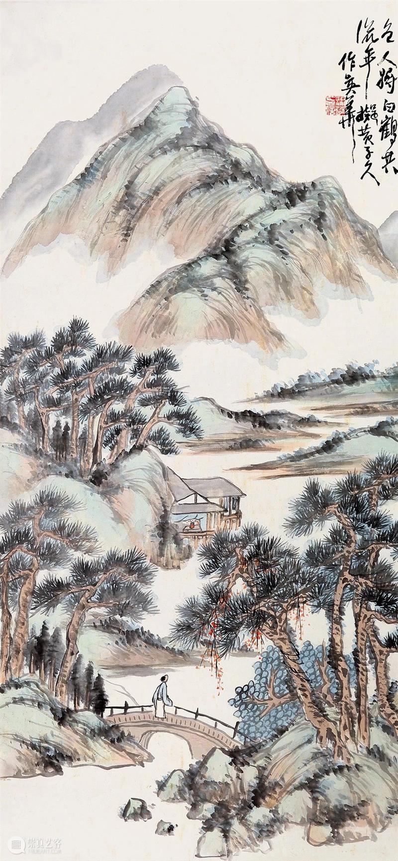 敬华2022秋拍丨传统山水画：何惧渺远，不畏艰难 崇真艺客