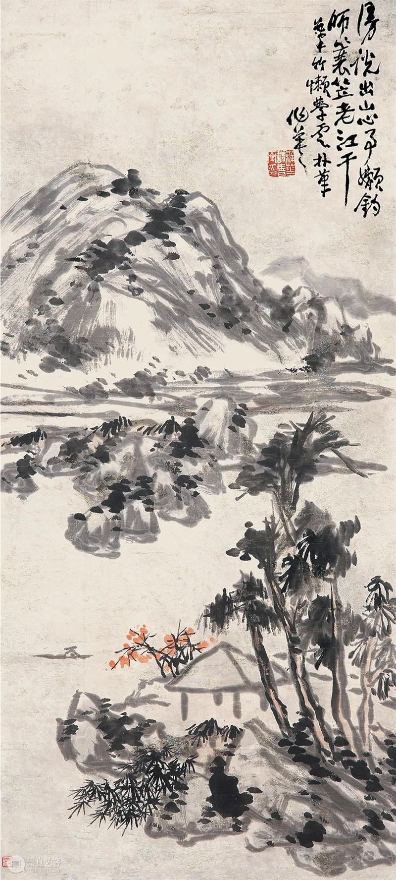 敬华2022秋拍丨传统山水画：何惧渺远，不畏艰难 崇真艺客