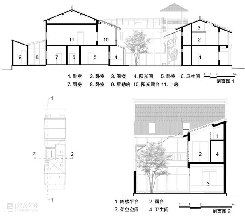 ​咸阳当代乡居宅院在地改造，关中融合小院 / 西安建筑科技大学设计研究总院 崇真艺客