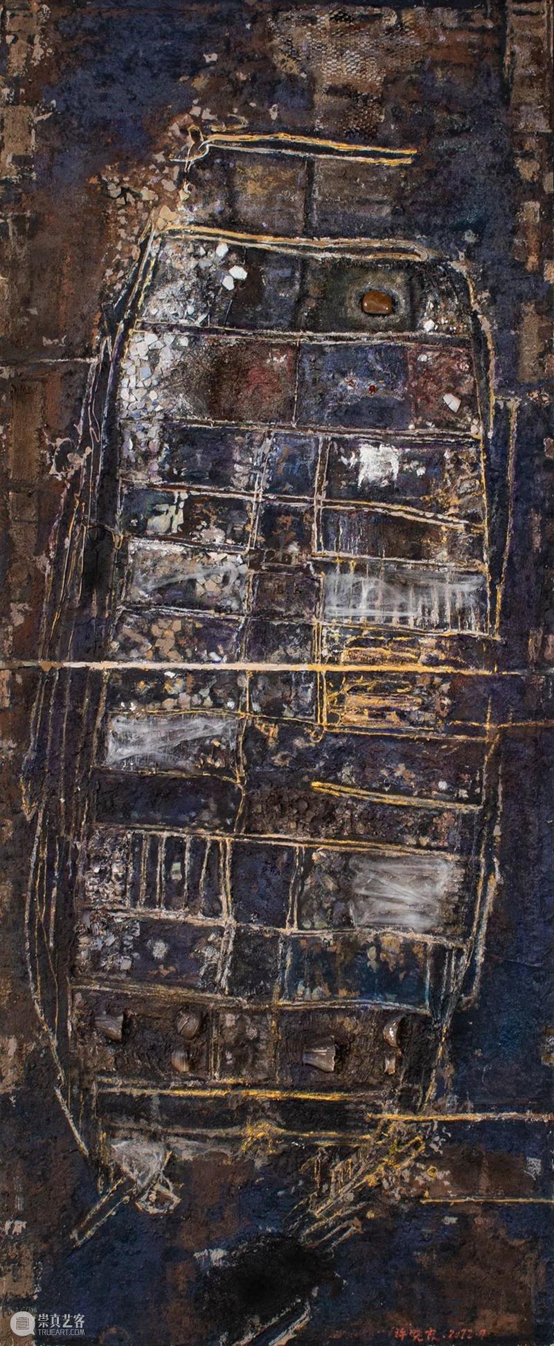 这场综合材料绘画作品展里，“海丝”元素满满，你发现了吗？ 崇真艺客