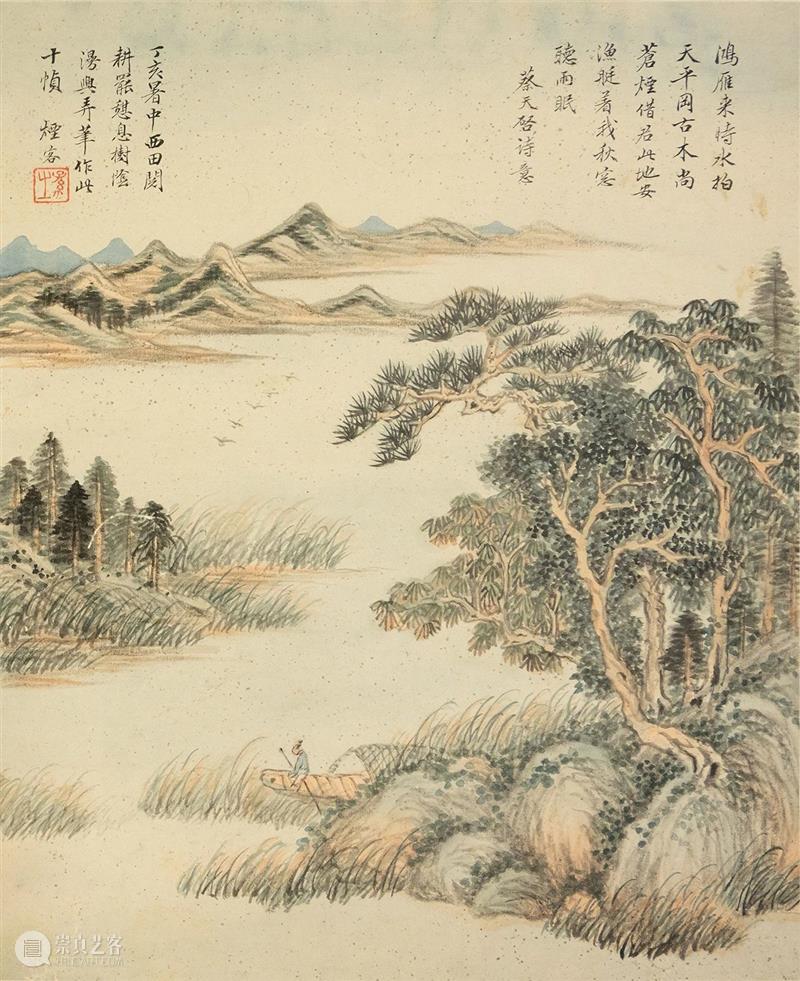 LONG玩艺儿 | 清初“四王”之首王时敏:做明朝闲官,开清朝绘画正统派① 崇真艺客