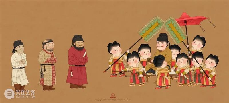 胖脸仕女图也可以很酷很潮很可爱 崇真艺客