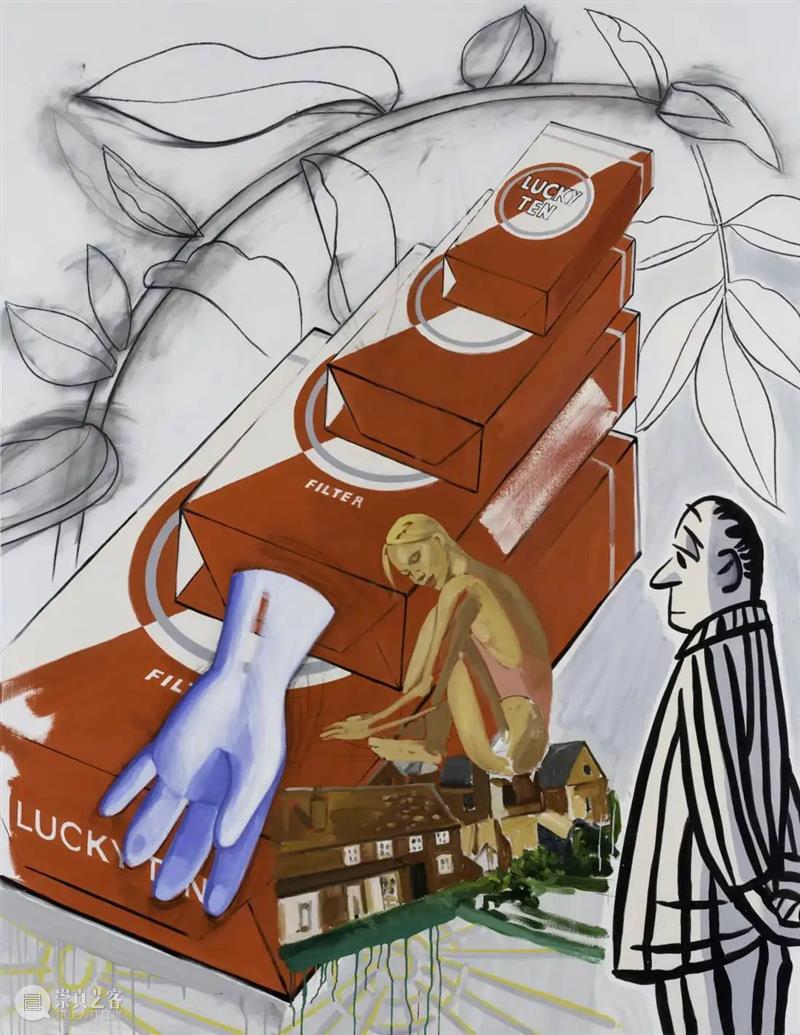 艺术家 | 大卫·萨利 David Salle  Thaddaeus Ropac 崇真艺客