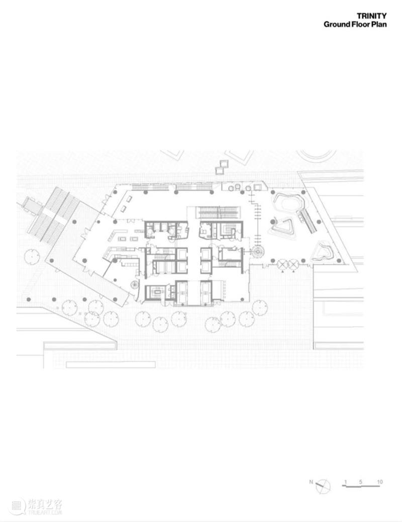 偏置核心筒，三一塔 / Cro&Co Architecture 崇真艺客