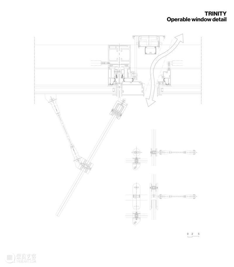 偏置核心筒，三一塔 / Cro&Co Architecture 崇真艺客