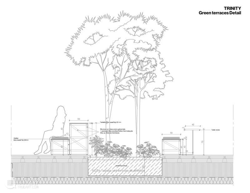 偏置核心筒，三一塔 / Cro&Co Architecture 崇真艺客