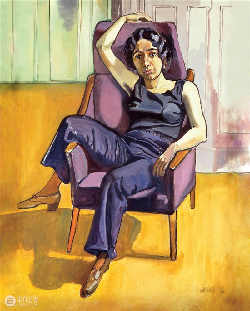 爱丽丝·尼尔（Alice Neel）｜巴黎蓬皮杜艺术中心个展《投注的目光》 崇真艺客