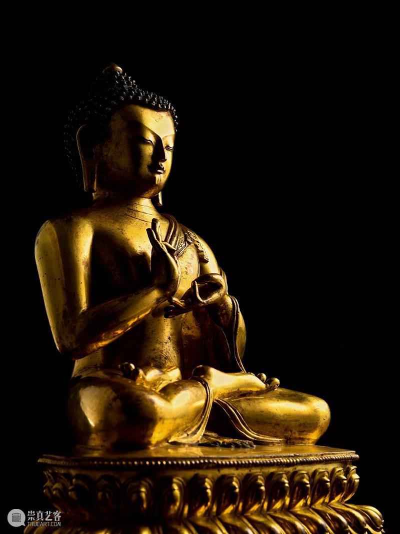 一尊风格独特的清宫造像——清雍正铜镀金大日如来像赏析 | 中贸圣佳2022秋拍 崇真艺客