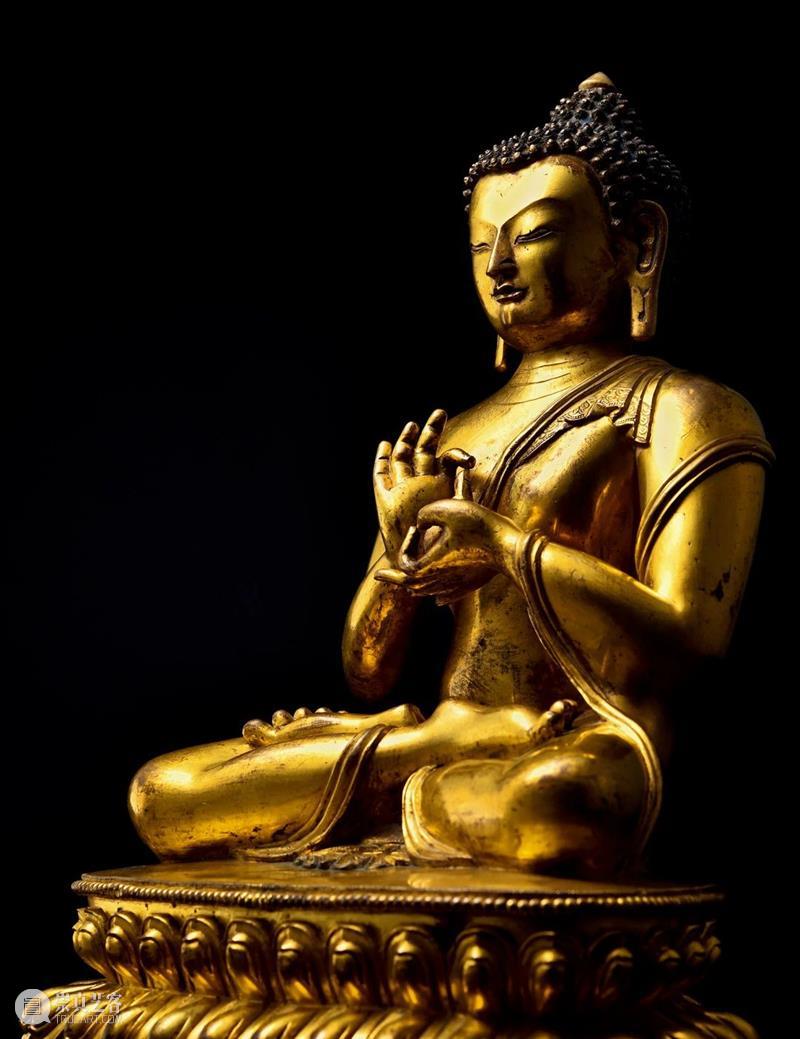 一尊风格独特的清宫造像——清雍正铜镀金大日如来像赏析 | 中贸圣佳2022秋拍 崇真艺客