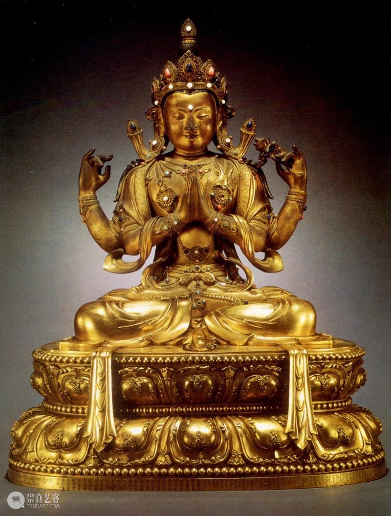一尊风格独特的清宫造像——清雍正铜镀金大日如来像赏析 | 中贸圣佳2022秋拍 崇真艺客