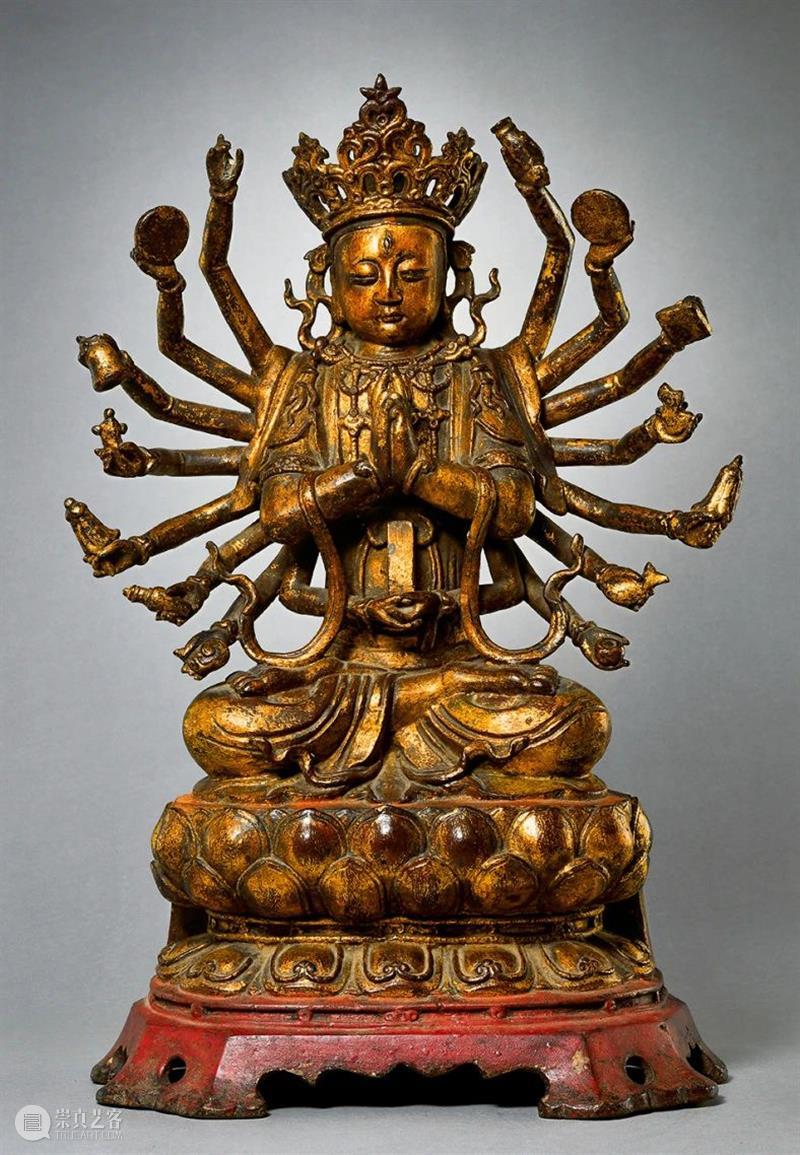 一尊风格独特的清宫造像——清雍正铜镀金大日如来像赏析 | 中贸圣佳2022秋拍 崇真艺客
