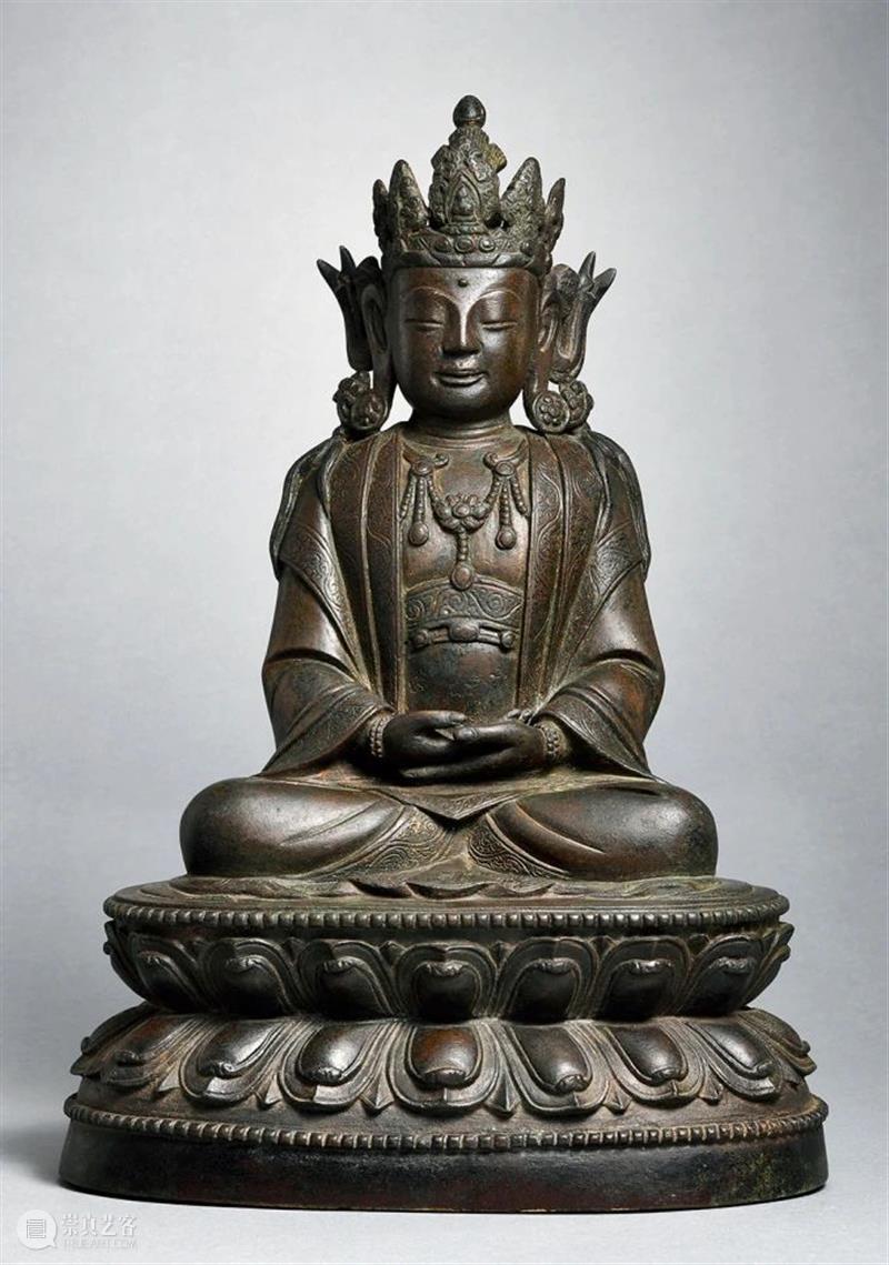 一尊风格独特的清宫造像——清雍正铜镀金大日如来像赏析 | 中贸圣佳2022秋拍 崇真艺客