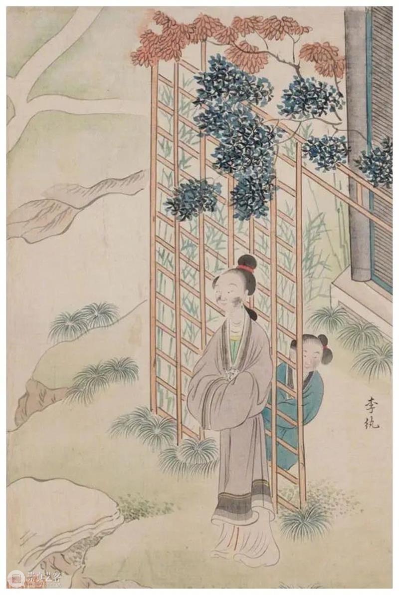 改琦：十二金钗图册 崇真艺客