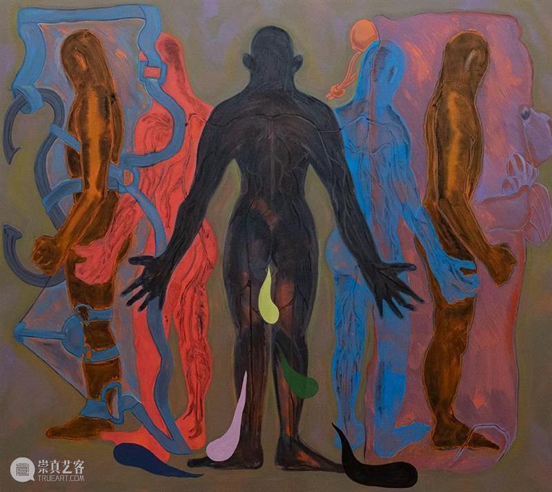 彼此对撞的奇异色彩 是属于身体的神话 | 国家美术·关注 崇真艺客