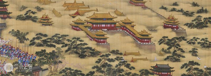《康熙南巡图》第十二卷中的北京中轴线和大驾卤簿 崇真艺客