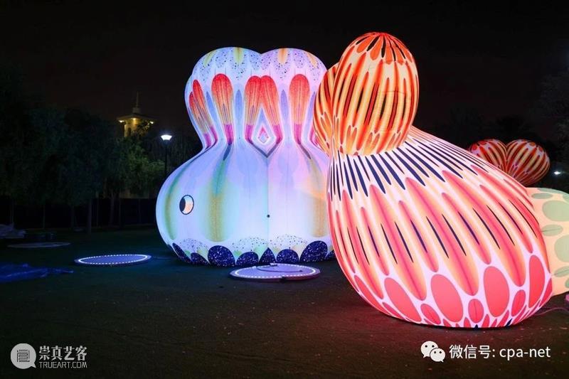 Noor Riyadh 灯光节将大型公共设施带到城市 崇真艺客