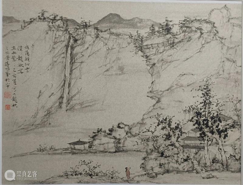 正在展出｜率真淳厚——蒋旭峰山水画展 崇真艺客