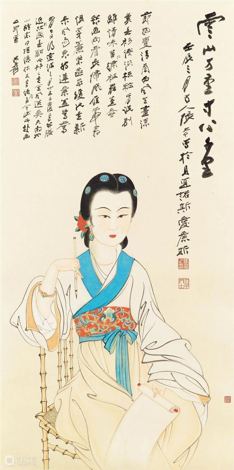 张大千：好画的三个标准 崇真艺客