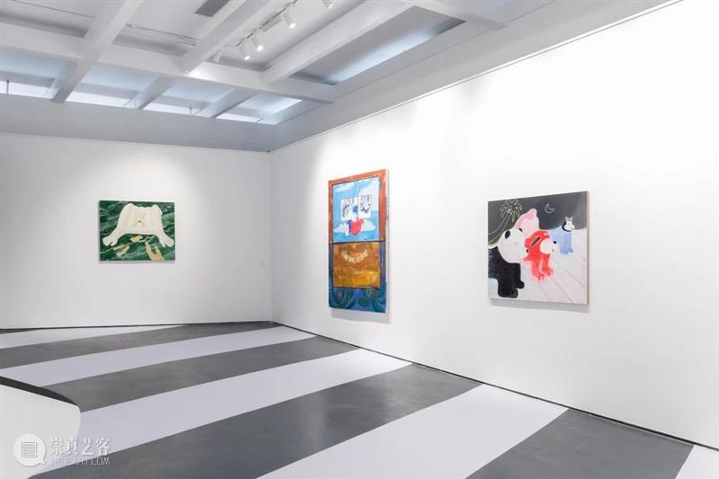 王晓曲参加云美术馆展览“动物园对面的游乐场” 崇真艺客