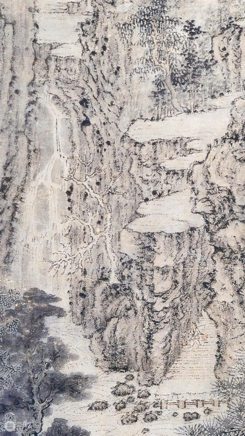 元代画家王蒙的山水画《东山草堂图》欣赏 崇真艺客
