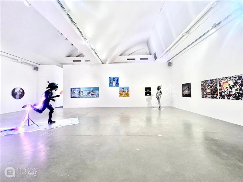 展览现场｜兔之！兔之！——之之数字艺术作品展在798成当代艺术中心开展 崇真艺客