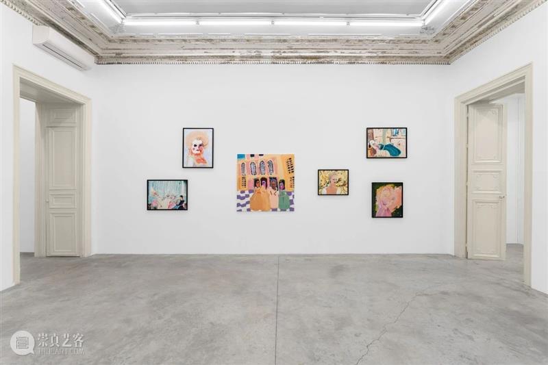 展览现场｜日内瓦·费吉斯（Genieve Figgis）「追求幸福」@ 阿尔敏·莱希 - 巴黎 崇真艺客