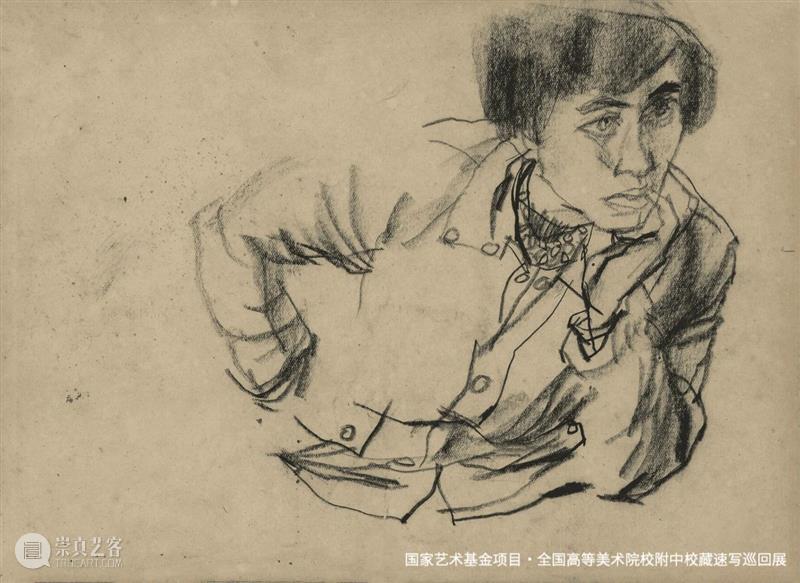 作品概览 | 《全国高等美术院校附中校藏速写巡回展》北京站 · 中国美术学院附中 崇真艺客