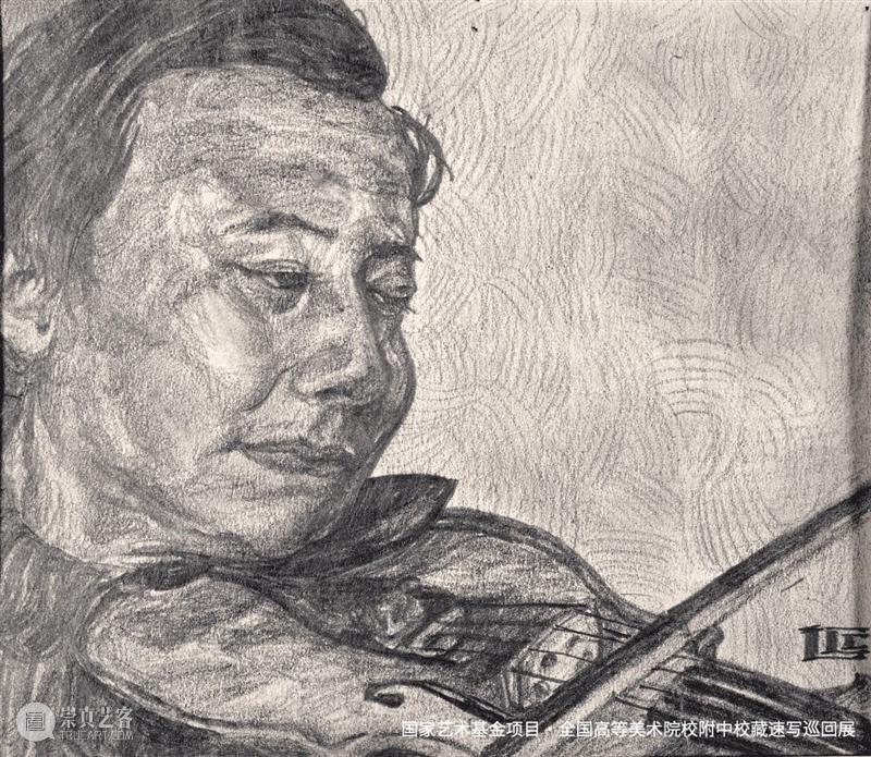 作品概览 | 《全国高等美术院校附中校藏速写巡回展》北京站 · 中国美术学院附中 崇真艺客