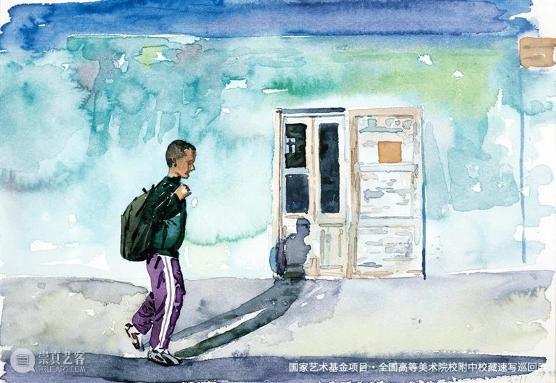 作品概览 | 《全国高等美术院校附中校藏速写巡回展》北京站 · 新疆艺术学院附中 崇真艺客