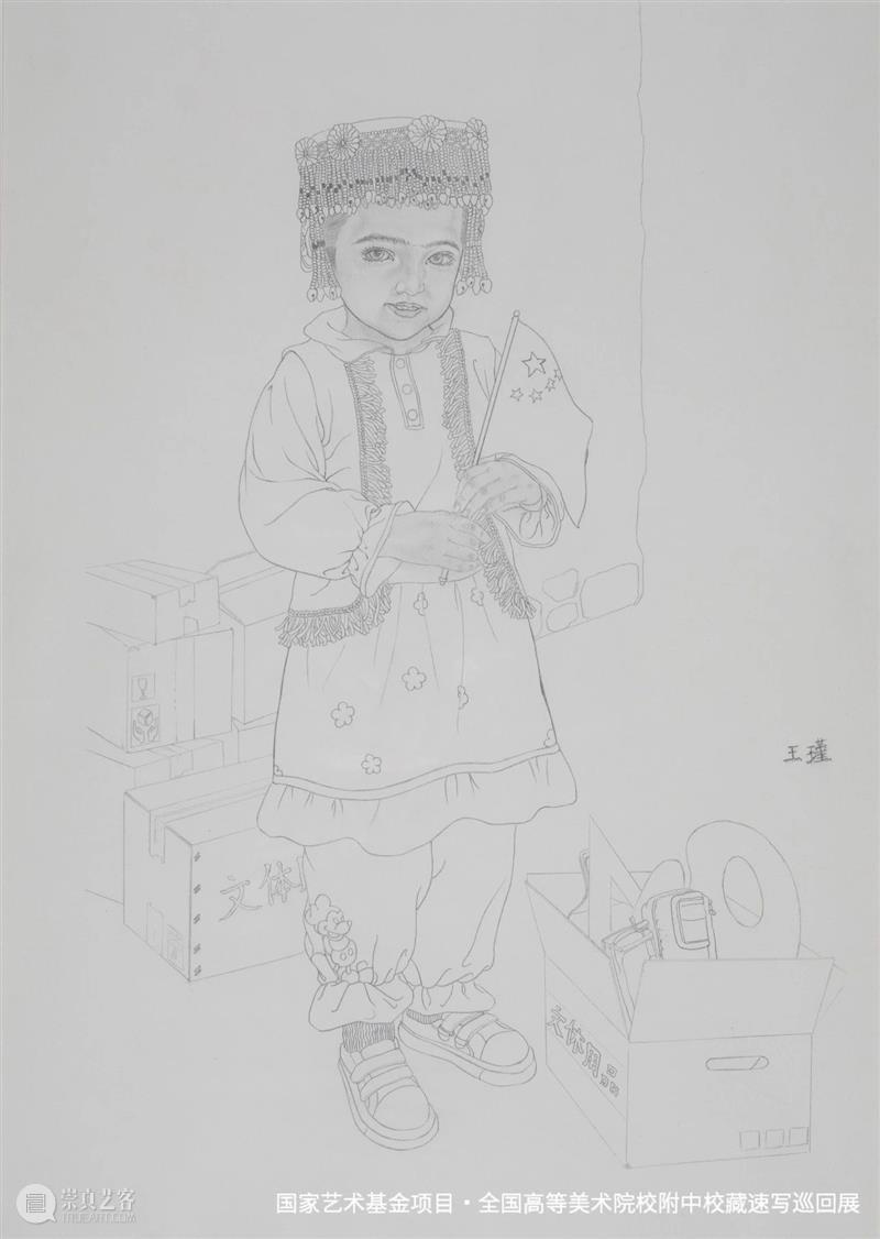 作品概览 | 《全国高等美术院校附中校藏速写巡回展》北京站 · 新疆艺术学院附中 崇真艺客