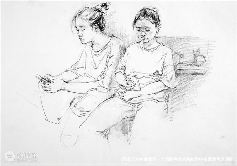 作品概览 | 《全国高等美术院校附中校藏速写巡回展》北京站 · 新疆艺术学院附中 崇真艺客
