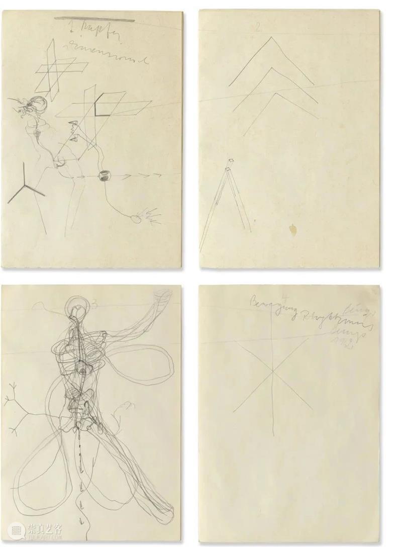 展览 | 感知:博伊斯/葛姆雷——画作间的对话 Thaddaeus Ropac 画廊伦敦 崇真艺客