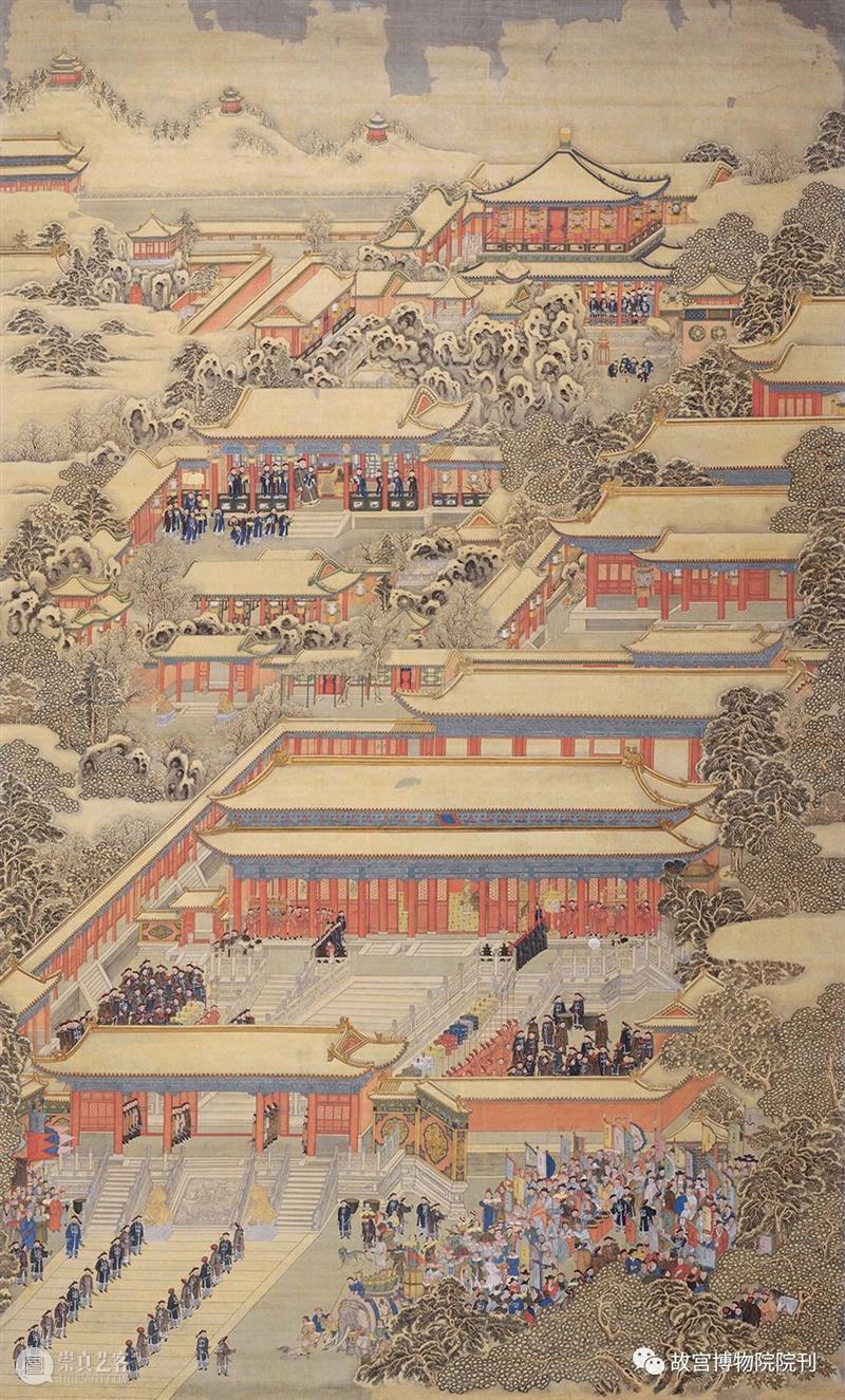 故宫院刊 | 李湜：乾隆朝养心殿明窗贴落画探析——以“岁朝图”“万国来朝图”为中心 崇真艺客