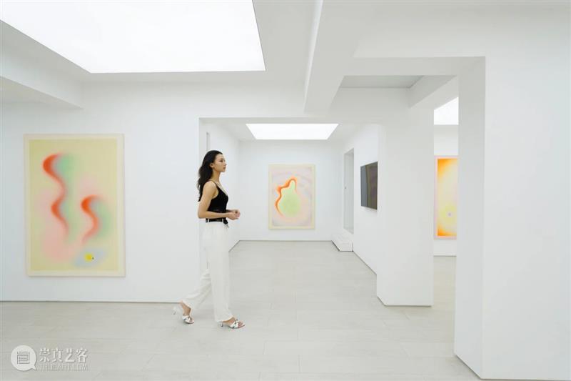 一条艺术｜德国抽象新锐女艺术家：柔软的、闪光的色彩 崇真艺客
