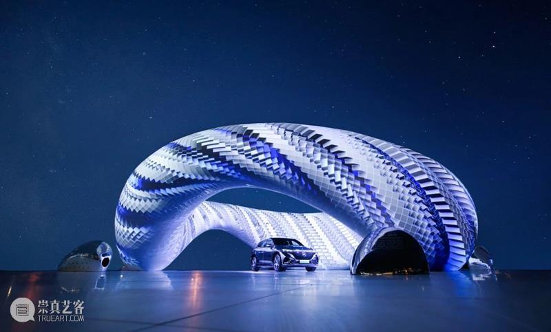 马岩松&王之纲，北京打造艺术装置“时空之环” 崇真艺客