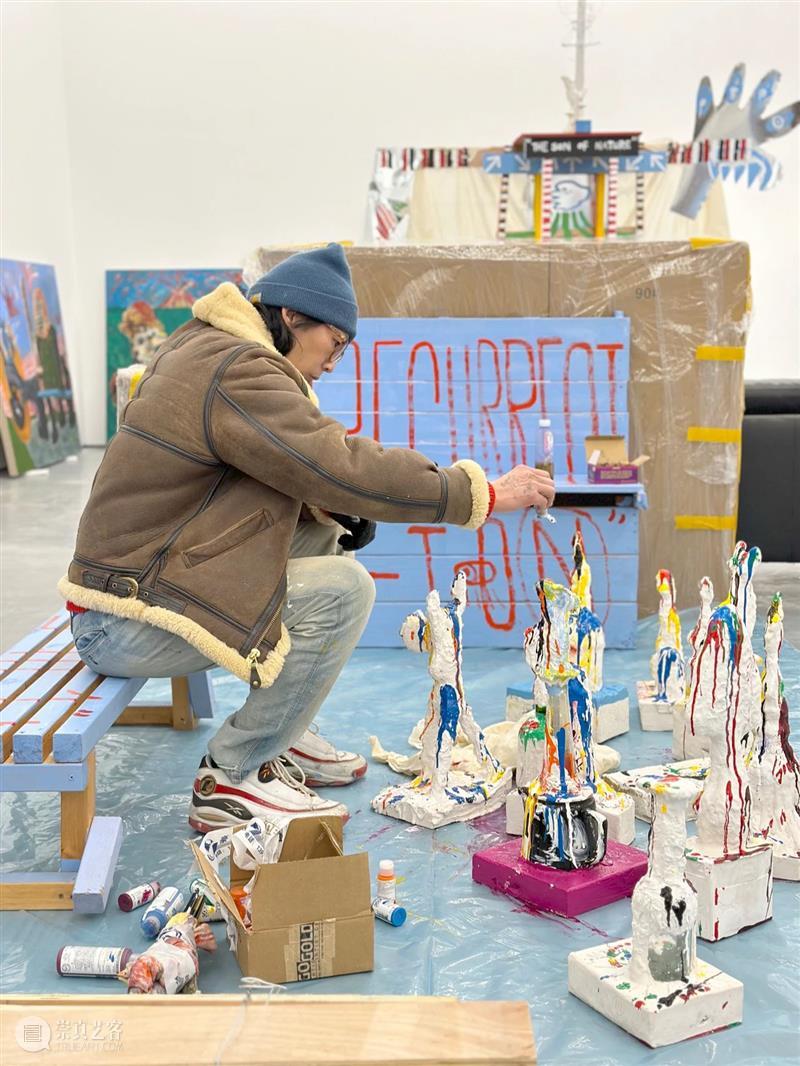 奶粉zhou上海新展:像孩子一样自在表达 崇真艺客